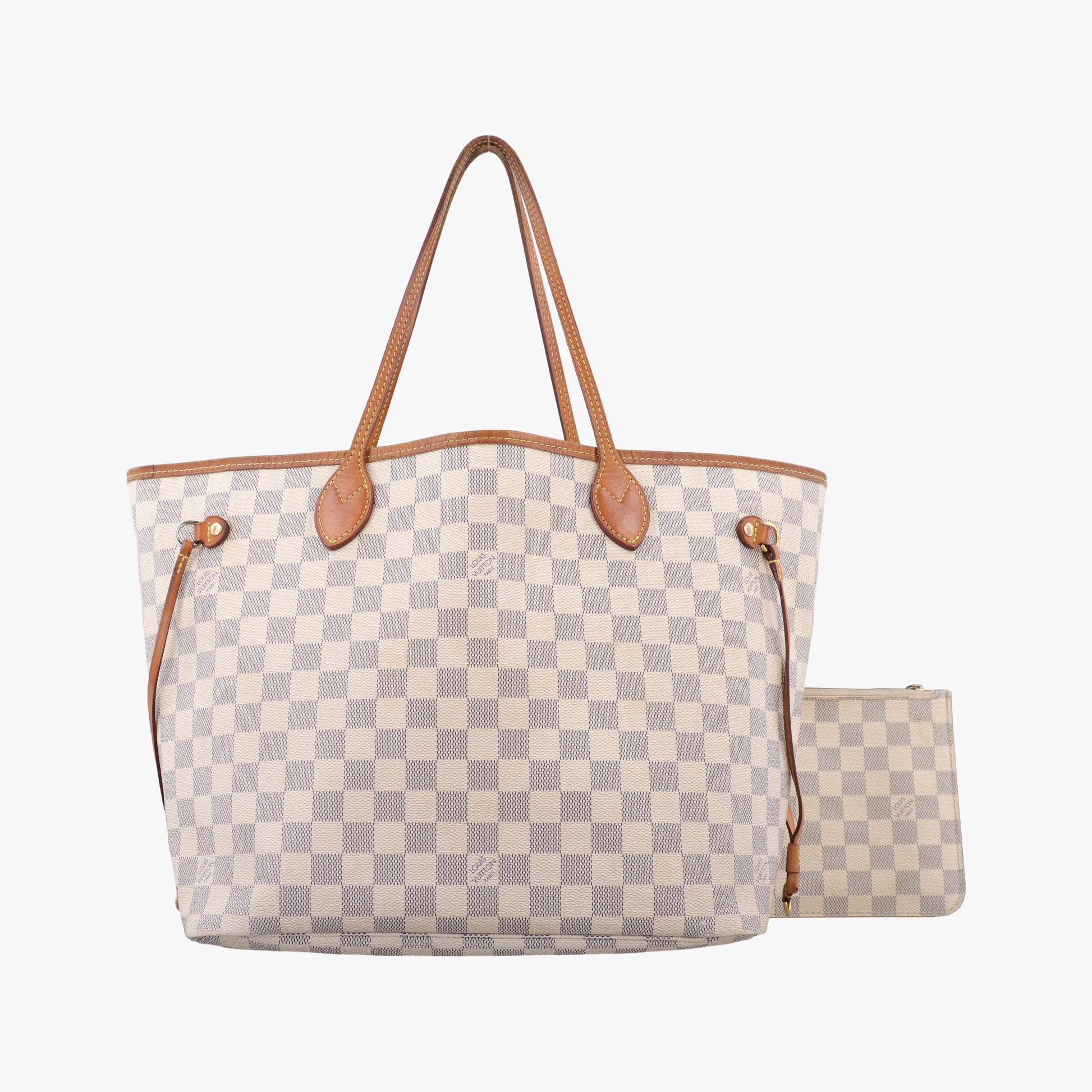 Neverfull MM Azur Damier Canvas N51107 GI5115ネヴァーフルMM アズール ダミエキャンバス N51107 GI5115