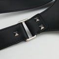 VLTN Print Black Leather VLTN プリント ブラック レザー 