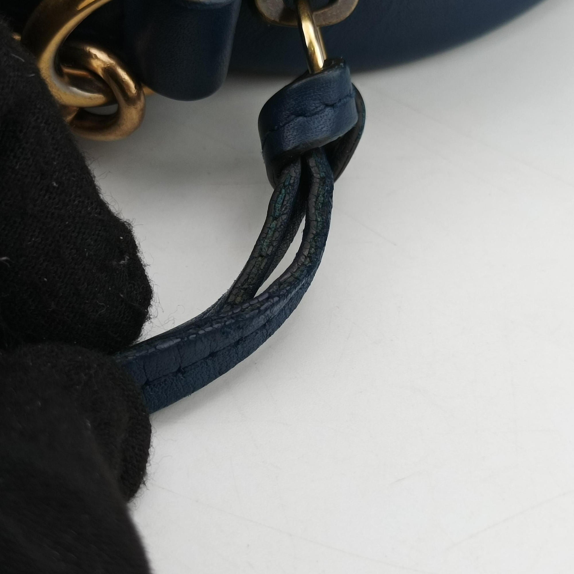 GG Marmont navy×Multicolour Leather 447632 C020665521GGマーモント ネイビー×マルチカラー レザー 447632 C020665521