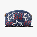 GG Marmont navy×Multicolour Leather 447632 C020665521GGマーモント ネイビー×マルチカラー レザー 447632 C020665521