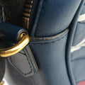 GG Marmont navy×Multicolour Leather 447632 C020665521GGマーモント ネイビー×マルチカラー レザー 447632 C020665521