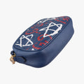 GG Marmont navy×Multicolour Leather 447632 C020665521GGマーモント ネイビー×マルチカラー レザー 447632 C020665521