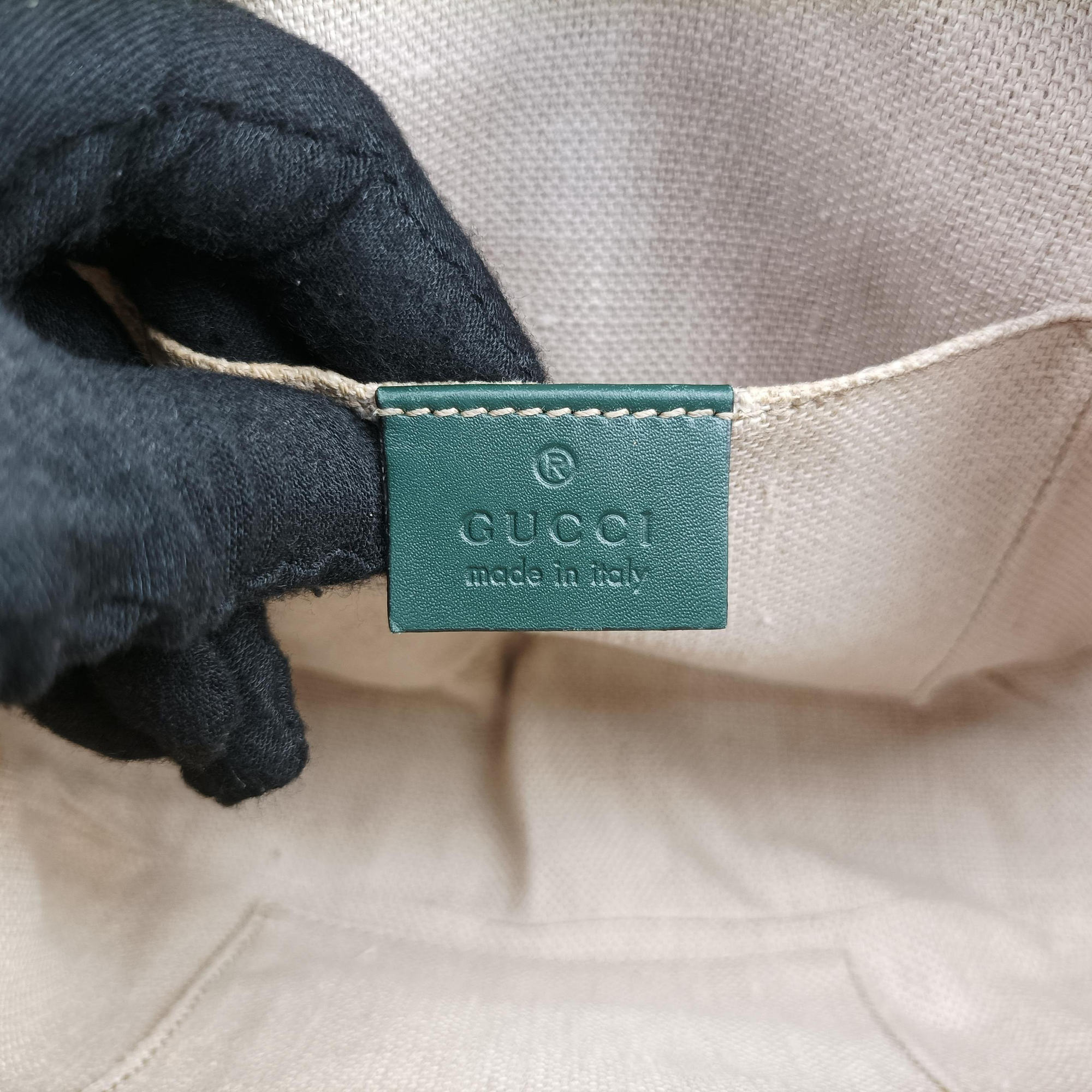 Bee Web Green Leather 412008 G019343745ビー ウェブ グリーン レザー 412008 G019343745