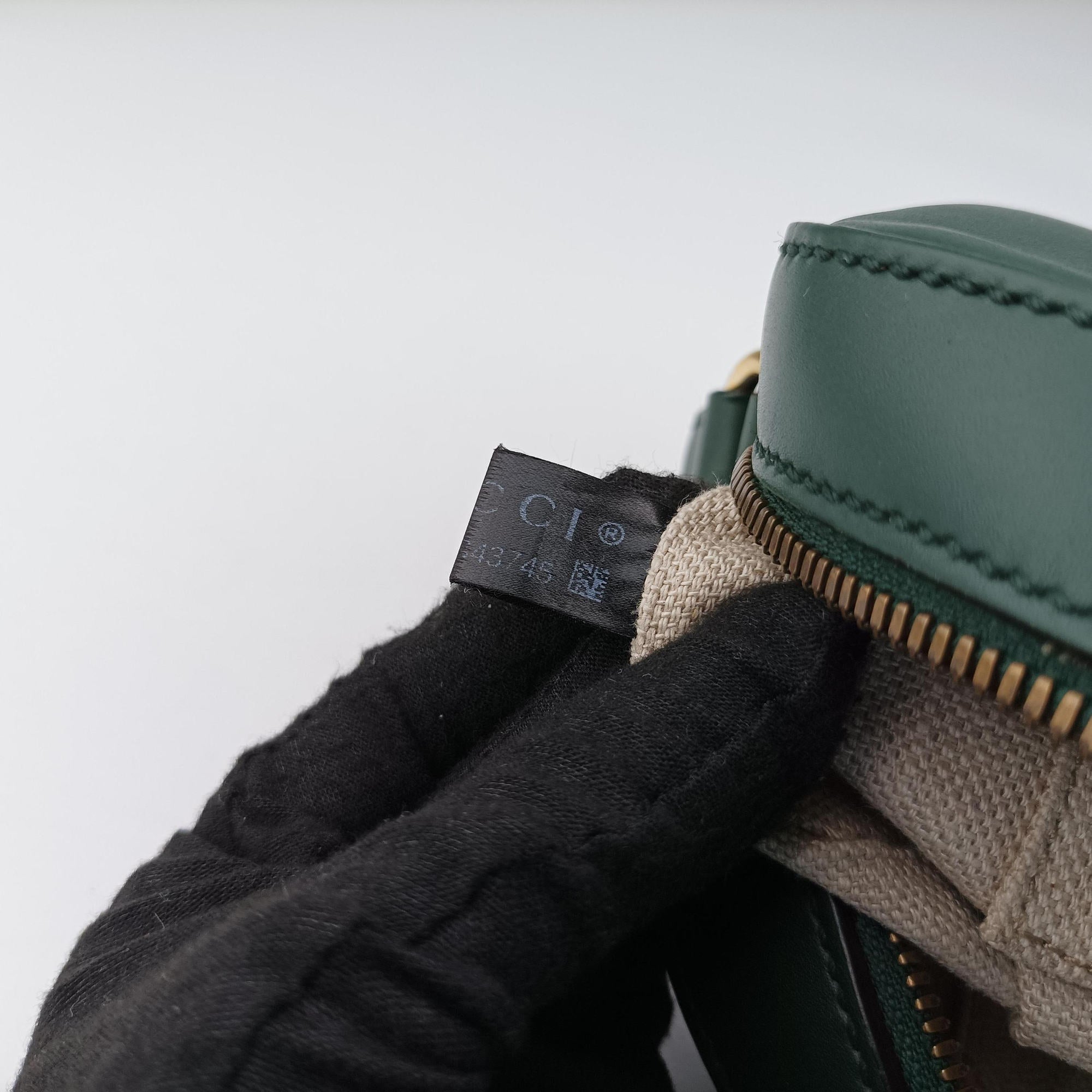 Bee Web Green Leather 412008 G019343745ビー ウェブ グリーン レザー 412008 G019343745