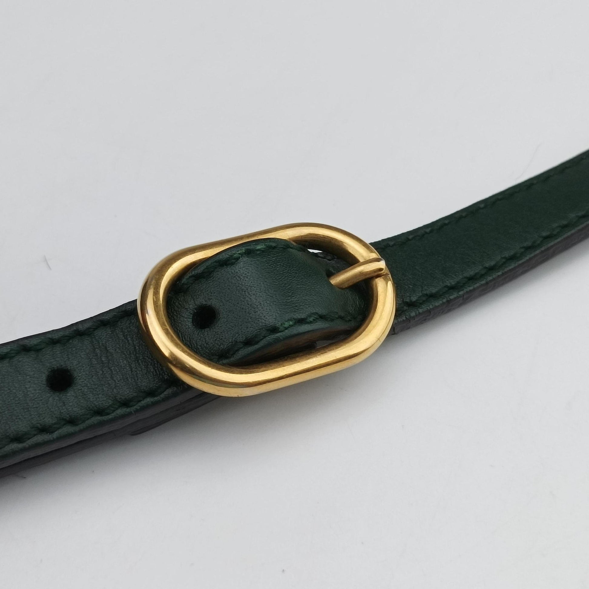 Bee Web Green Leather 412008 G019343745ビー ウェブ グリーン レザー 412008 G019343745