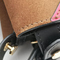 Flip black×red×brown Leather× Suede 8TB302 8TB302-A6CG-199-0189フリップ ブラック×レッド×ブラウン レザー×スエード 8TB302 8TB302-A6CG-199-0189