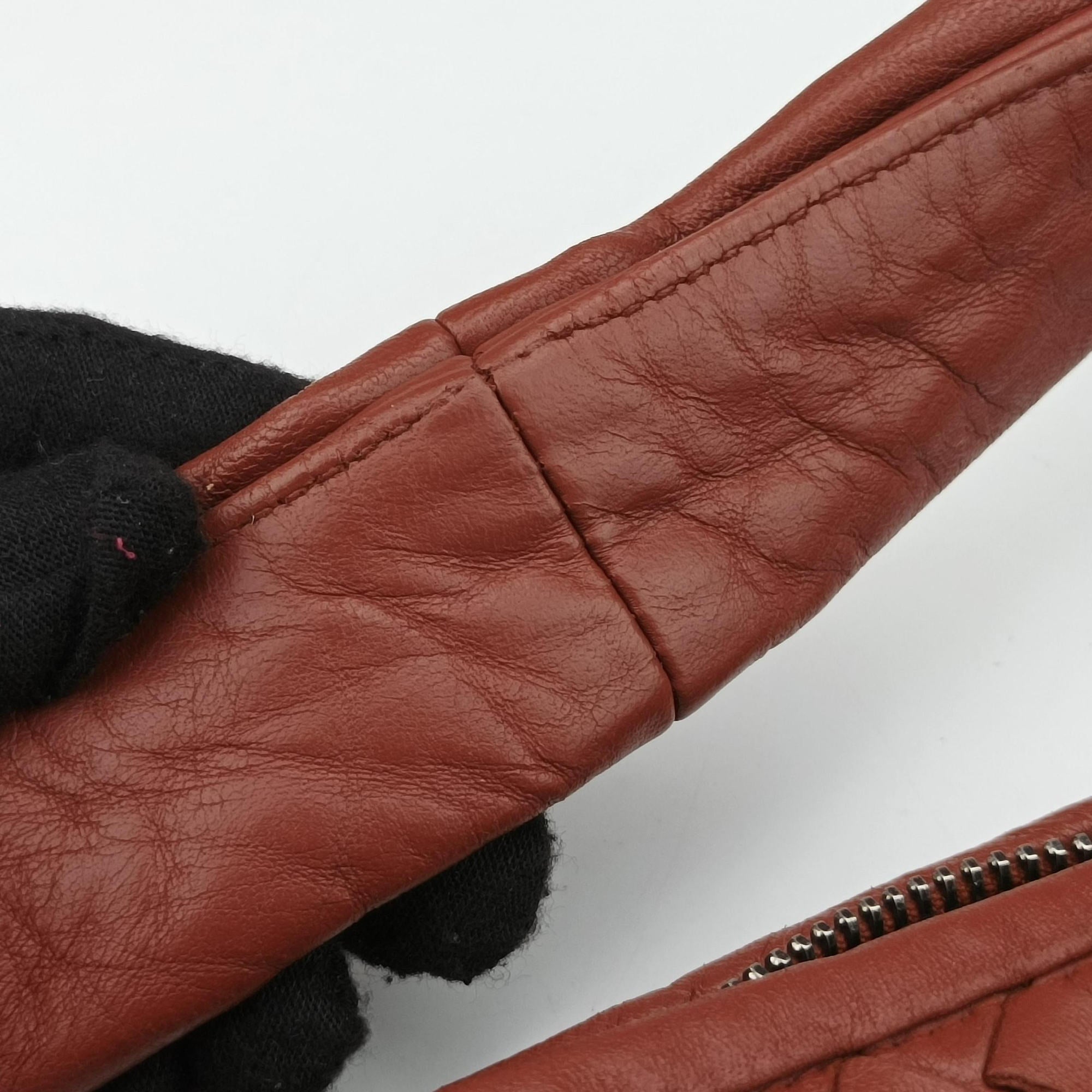 Intrecciato Red lambskin 115654 V0016 6361 EPEV 2011 511Aイントレチャート レッド ラムスキン 115654 V0016 6361 EPEV 2011 511A