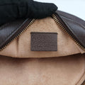Ophidia Brown×beige×multi PVC coated canvas×Leather 550618 G028536061オフィディア ブラウン×ベージュ×マルチ PVCコーティングキャンバス×レザー 550618 G028536061