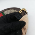 Ophidia Brown×beige×multi PVC coated canvas×Leather 550618 G028536061オフィディア ブラウン×ベージュ×マルチ PVCコーティングキャンバス×レザー 550618 G028536061