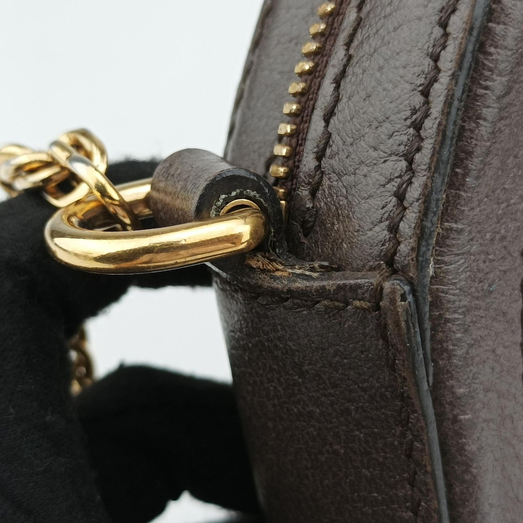 Ophidia Brown×beige×multi PVC coated canvas×Leather 550618 G028536061オフィディア ブラウン×ベージュ×マルチ PVCコーティングキャンバス×レザー 550618 G028536061