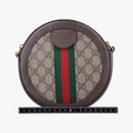 Ophidia Brown×beige×multi PVC coated canvas×Leather 550618 G028536061オフィディア ブラウン×ベージュ×マルチ PVCコーティングキャンバス×レザー 550618 G028536061