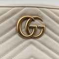GG Marmont White Leather 447632 A029700467GGマーモント ホワイト レザー 447632 A029700467