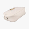 GG Marmont White Leather 447632 A029700467GGマーモント ホワイト レザー 447632 A029700467