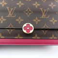 Flore Chain brown×FUCHSIA Monogram Porte Feuille ×calf leather M69578 SP4128フロール チェーン モノグラム/ブラウン×フューシャ モノグラムポルトフォイユ×カーフレザー M69578 SP4128