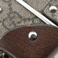 Padlock Brown PVC coated canvas×Leather 588351 パドロック ブラウン PVCコーティングキャンバス×レザー 588351 