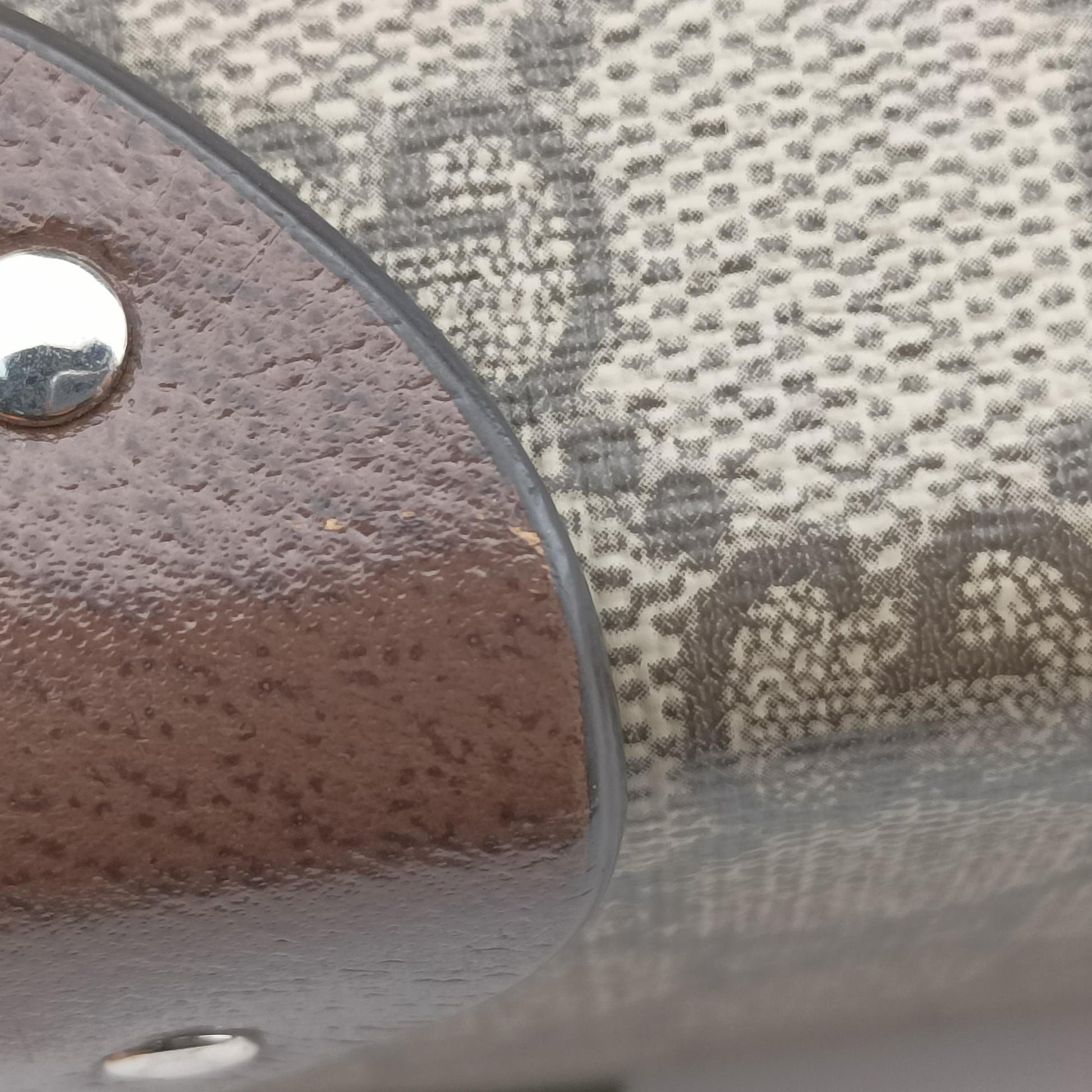 Padlock Brown PVC coated canvas×Leather 588351 パドロック ブラウン PVCコーティングキャンバス×レザー 588351 