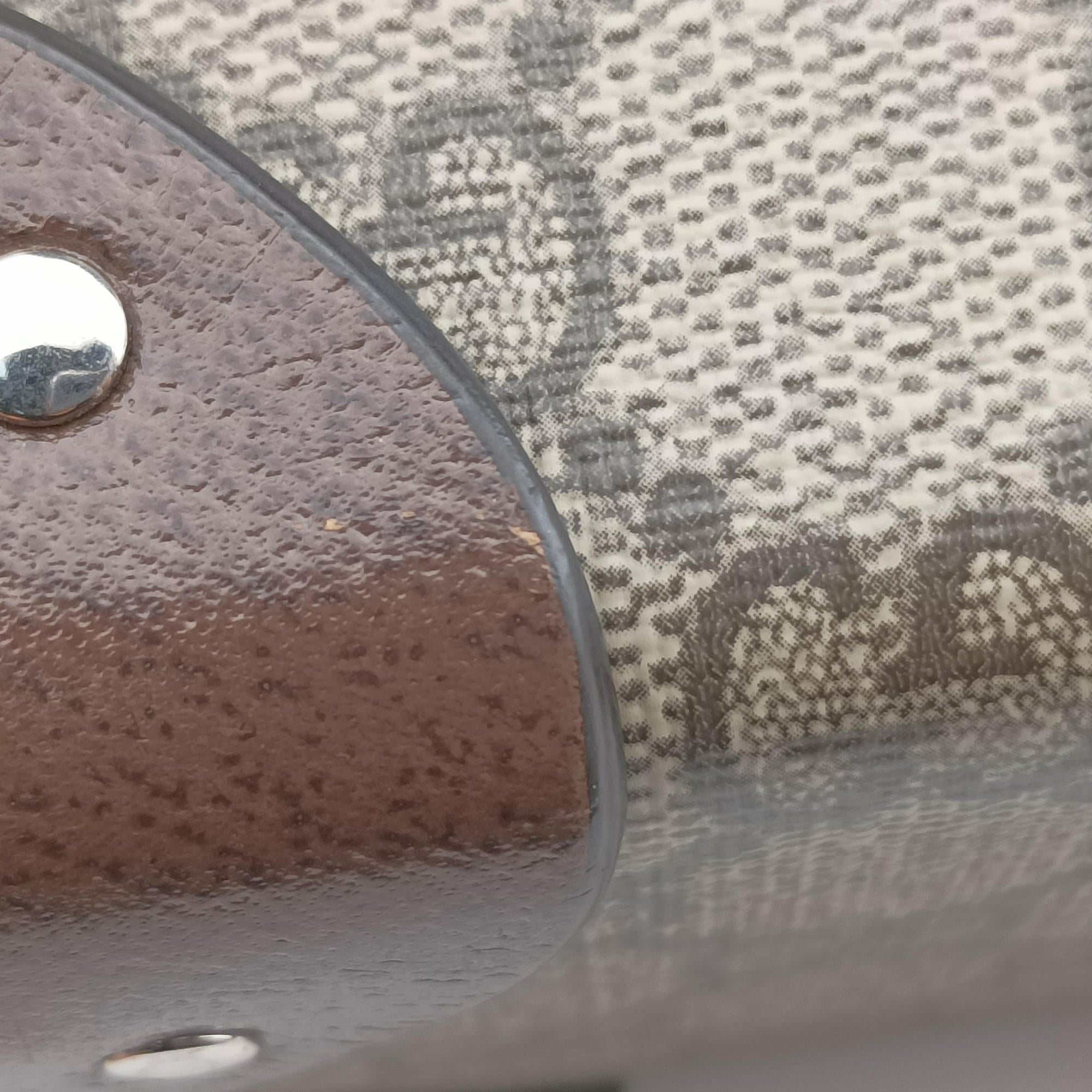 Padlock Brown PVC coated canvas×Leather 588351 パドロック ブラウン PVCコーティングキャンバス×レザー 588351 