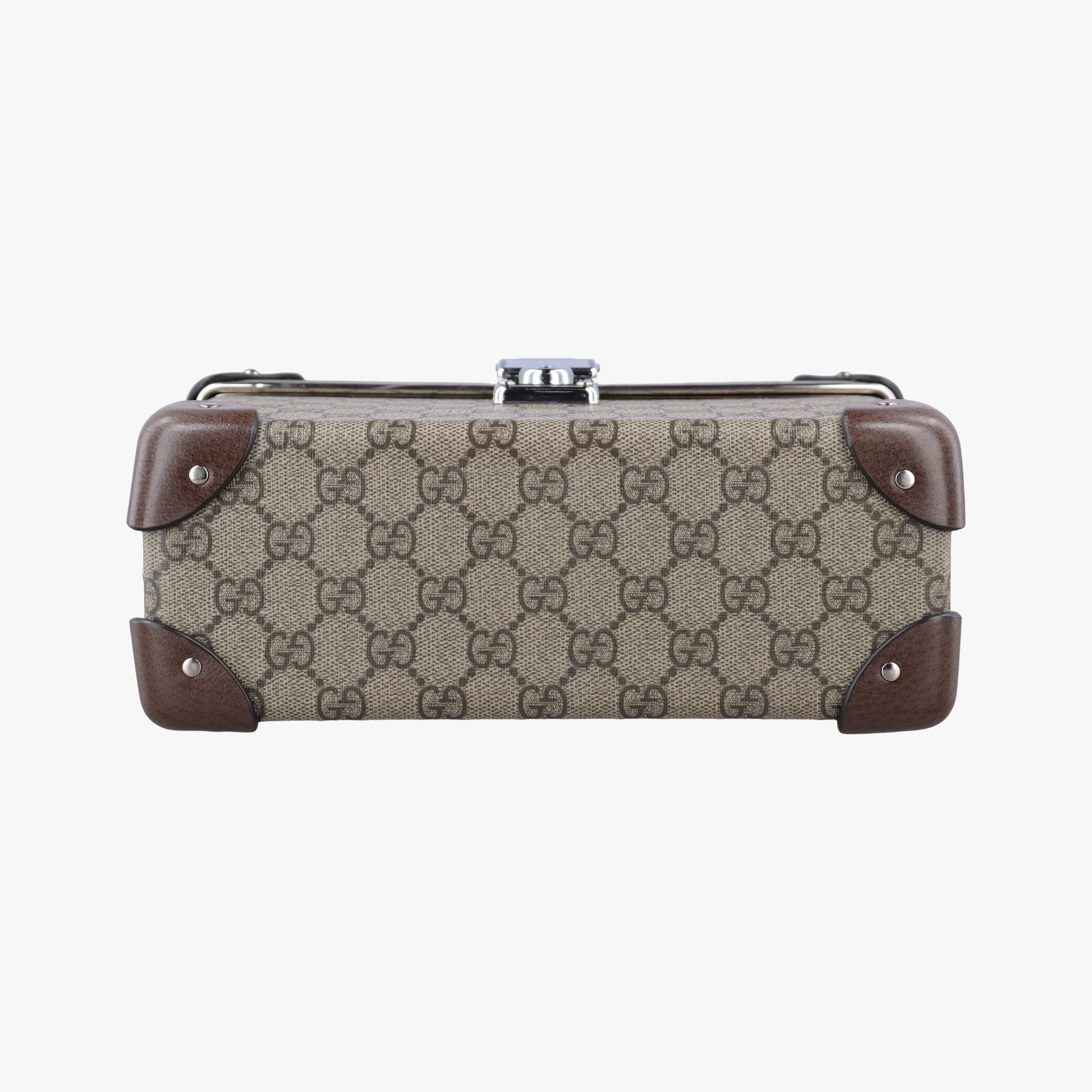 Padlock Brown PVC coated canvas×Leather 588351 パドロック ブラウン PVCコーティングキャンバス×レザー 588351 