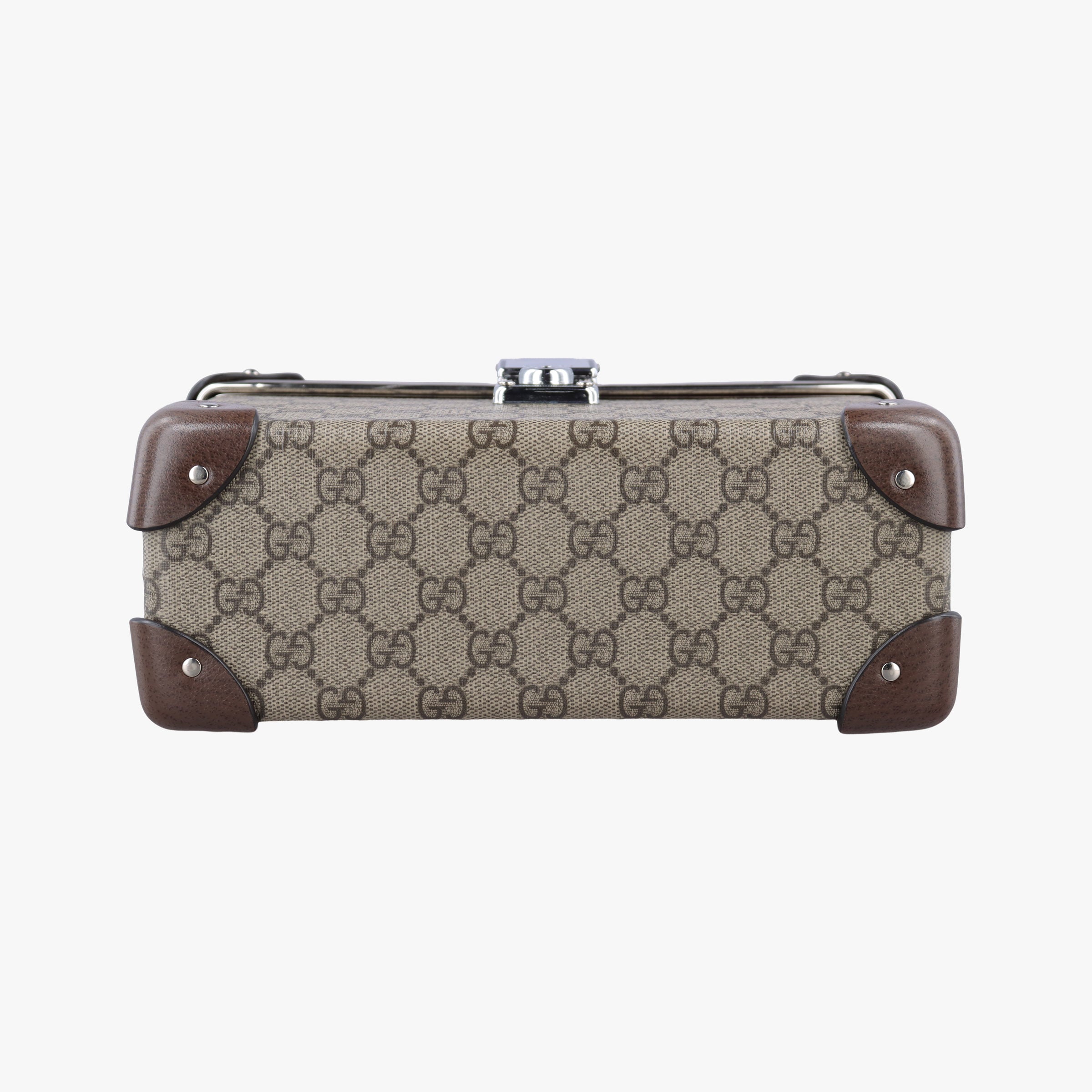 Padlock Brown PVC coated canvas×Leather 588351 パドロック ブラウン PVCコーティングキャンバス×レザー 588351 