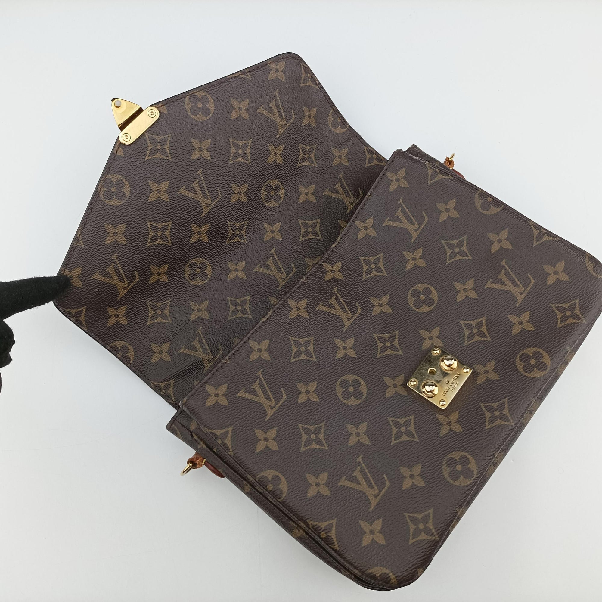 Pochette Metis MM Brown Monogram Canvas M44875 PL3196ポシェットメティスMM モノグラム/ブラウン モノグラムキャンバス M44875 PL3196