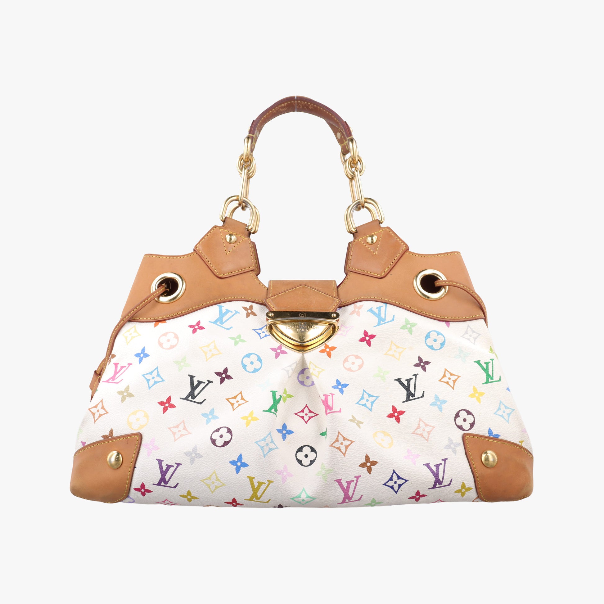 URSULA white Monogram Multicolor M40123 Lot number unknownウルスラ ブロン モノグラム マルチカラー M40123 製番不明