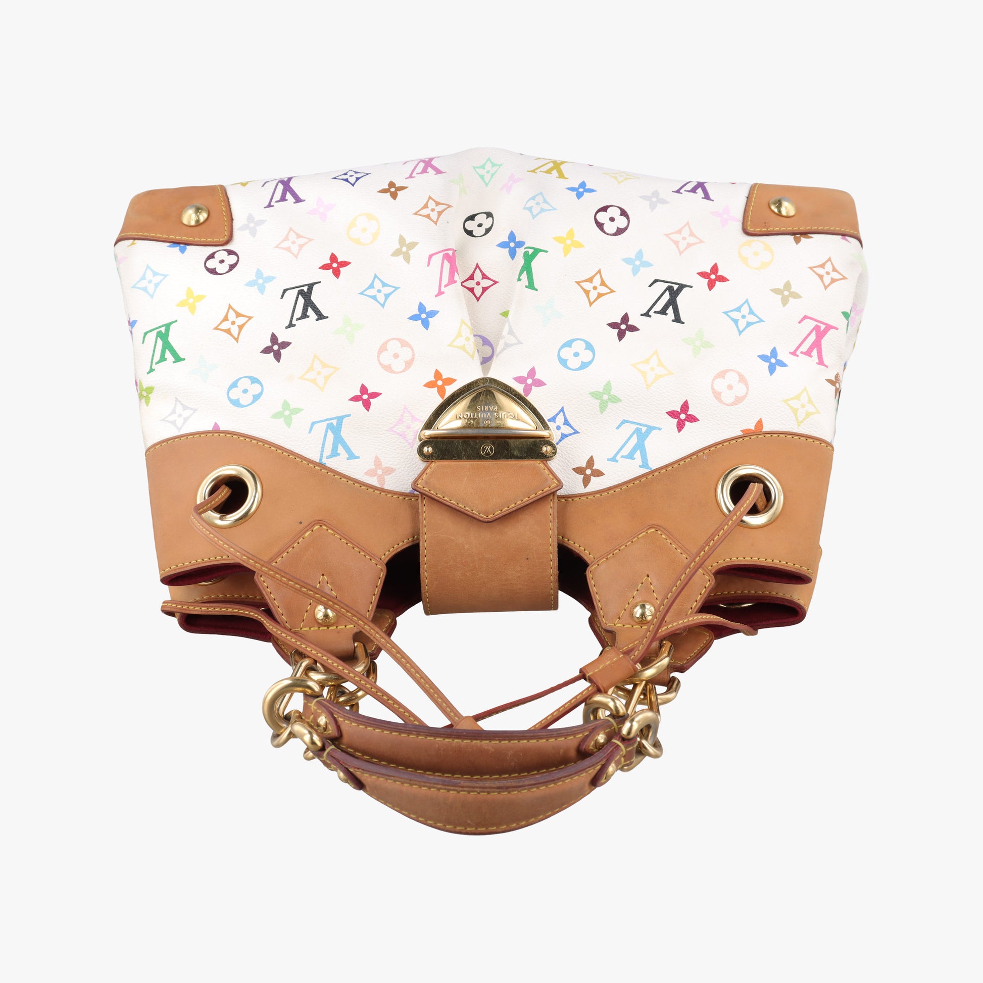 URSULA white Monogram Multicolor M40123 Lot number unknownウルスラ ブロン モノグラム マルチカラー M40123 製番不明