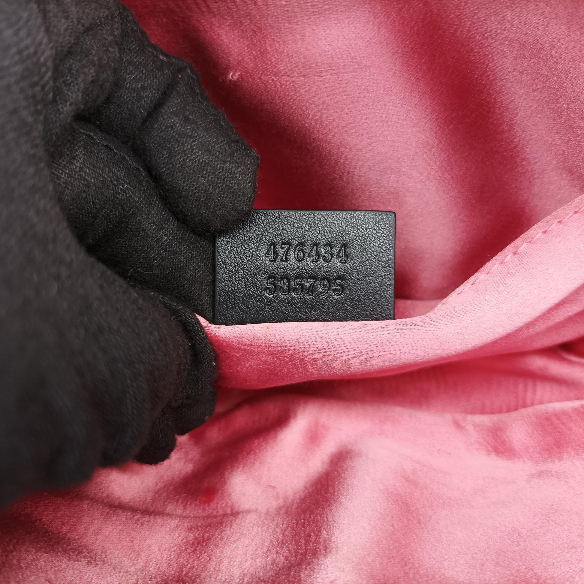 GG Marmont Black velour 476434 E023746628GGマーモント ブラック ベロア 476434 E023746628