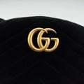 GG Marmont Black velour 476434 E023746628GGマーモント ブラック ベロア 476434 E023746628