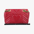 GG Marmont Red Leather 446744 C023952806GGマーモント レッド レザー 446744 C023952806