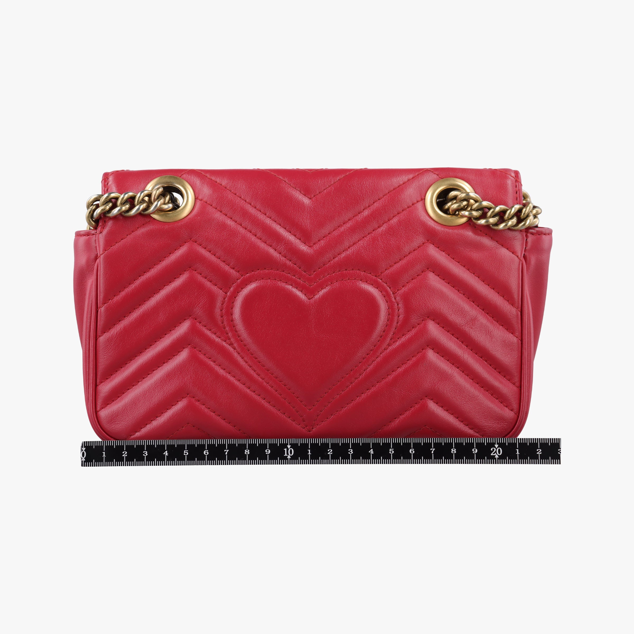 GG Marmont Red Leather 446744 C023952806GGマーモント レッド レザー 446744 C023952806
