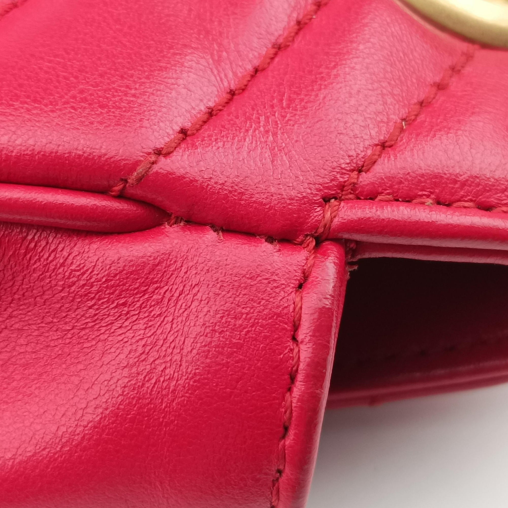 GG Marmont Red Leather 446744 C023952806GGマーモント レッド レザー 446744 C023952806