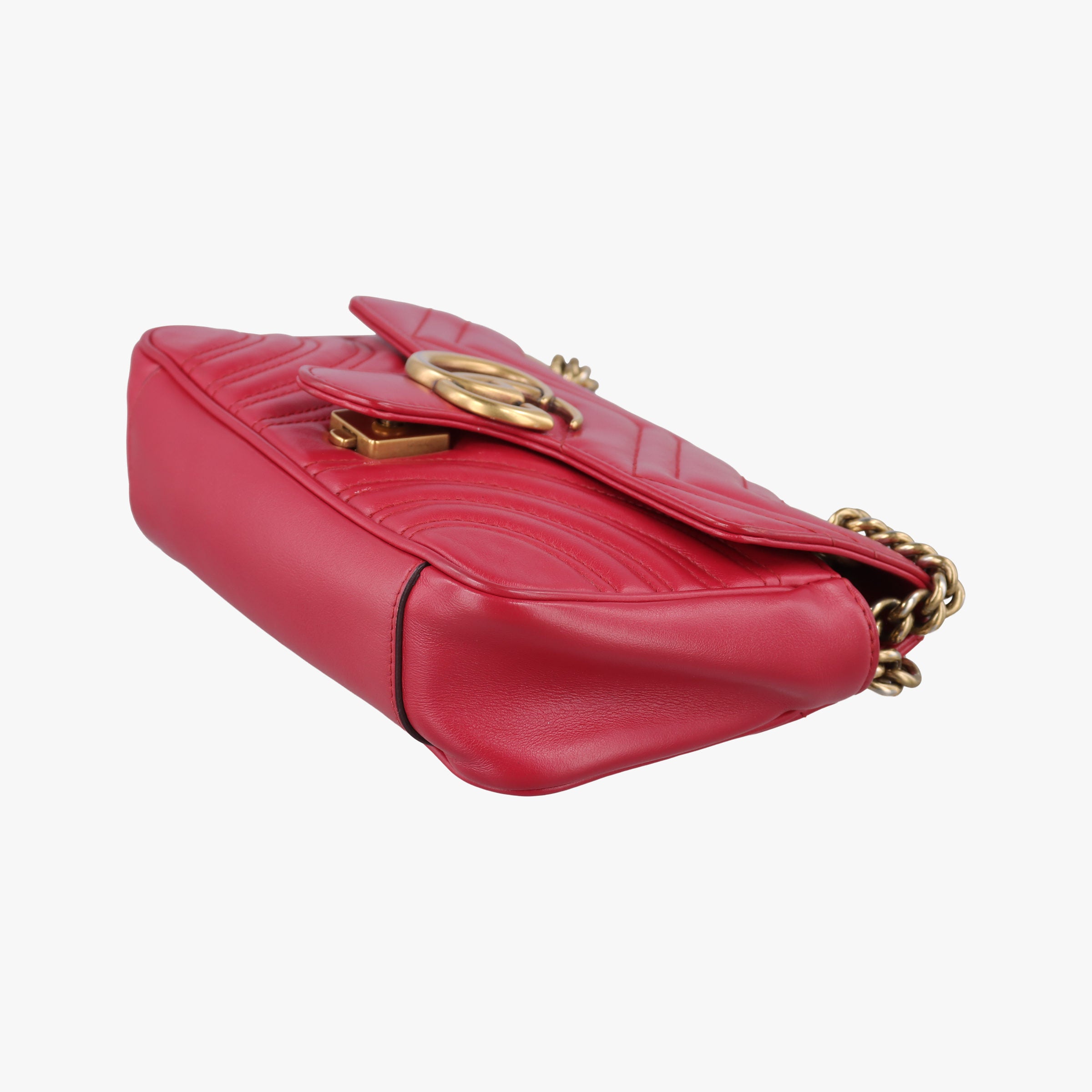 GG Marmont Red Leather 446744 C023952806GGマーモント レッド レザー 446744 C023952806