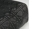 Lady Dior Black lambskin 16-MA-0110レディディオール ブラック ラムスキン 16-MA-0110