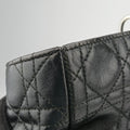 Lady Dior Black lambskin 16-MA-0110レディディオール ブラック ラムスキン 16-MA-0110