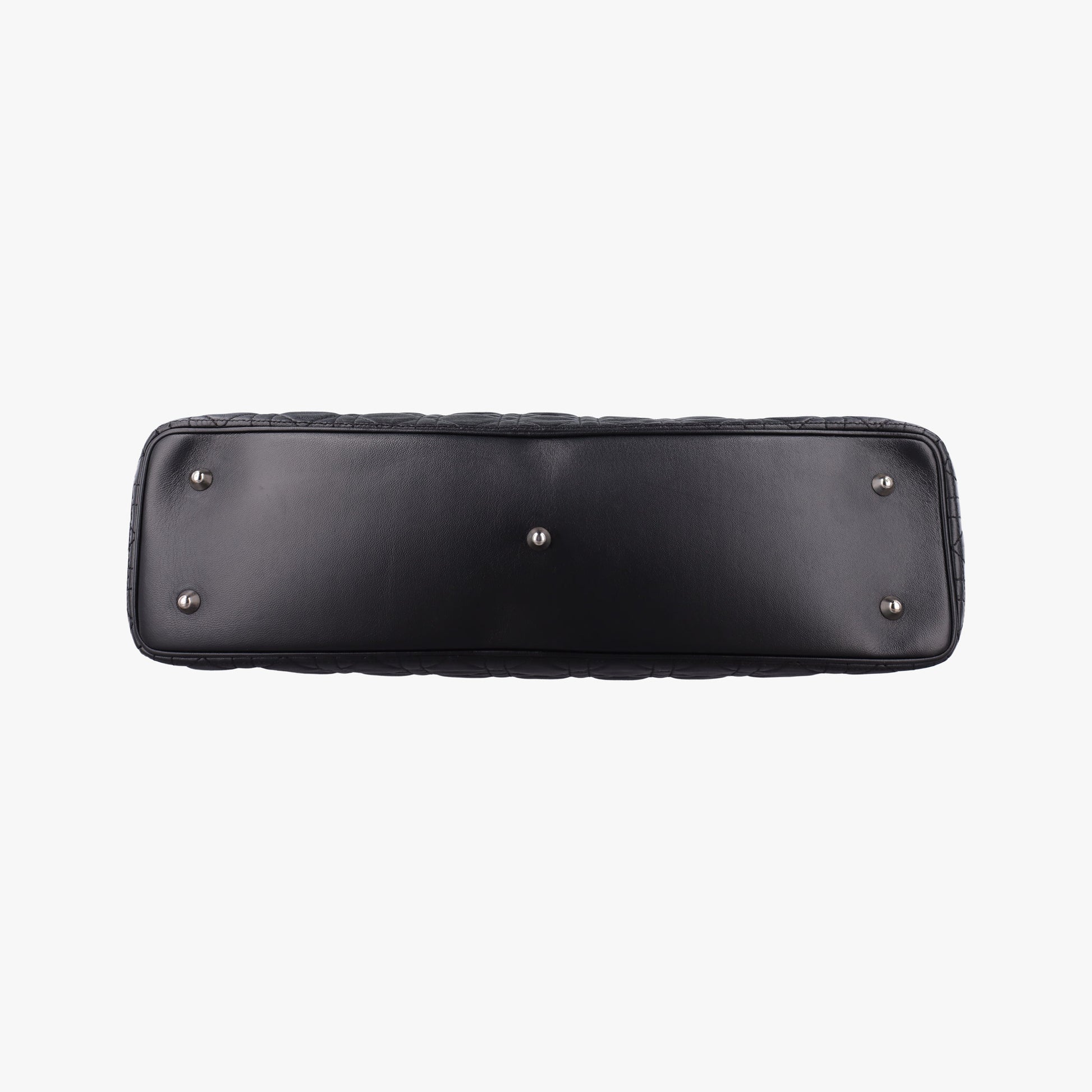 Lady Dior Black lambskin 16-MA-0110レディディオール ブラック ラムスキン 16-MA-0110