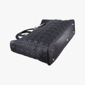 Lady Dior Black lambskin 16-MA-0110レディディオール ブラック ラムスキン 16-MA-0110