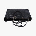 Lady Dior Black lambskin 16-MA-0110レディディオール ブラック ラムスキン 16-MA-0110