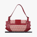 Zucchino Borsa Red canvas×leather 8BR429 2354/8BR429/MGU/049ズッキーノ ボルサ レッド キャンバス×レザー 8BR429 2354/8BR429/MGU/049