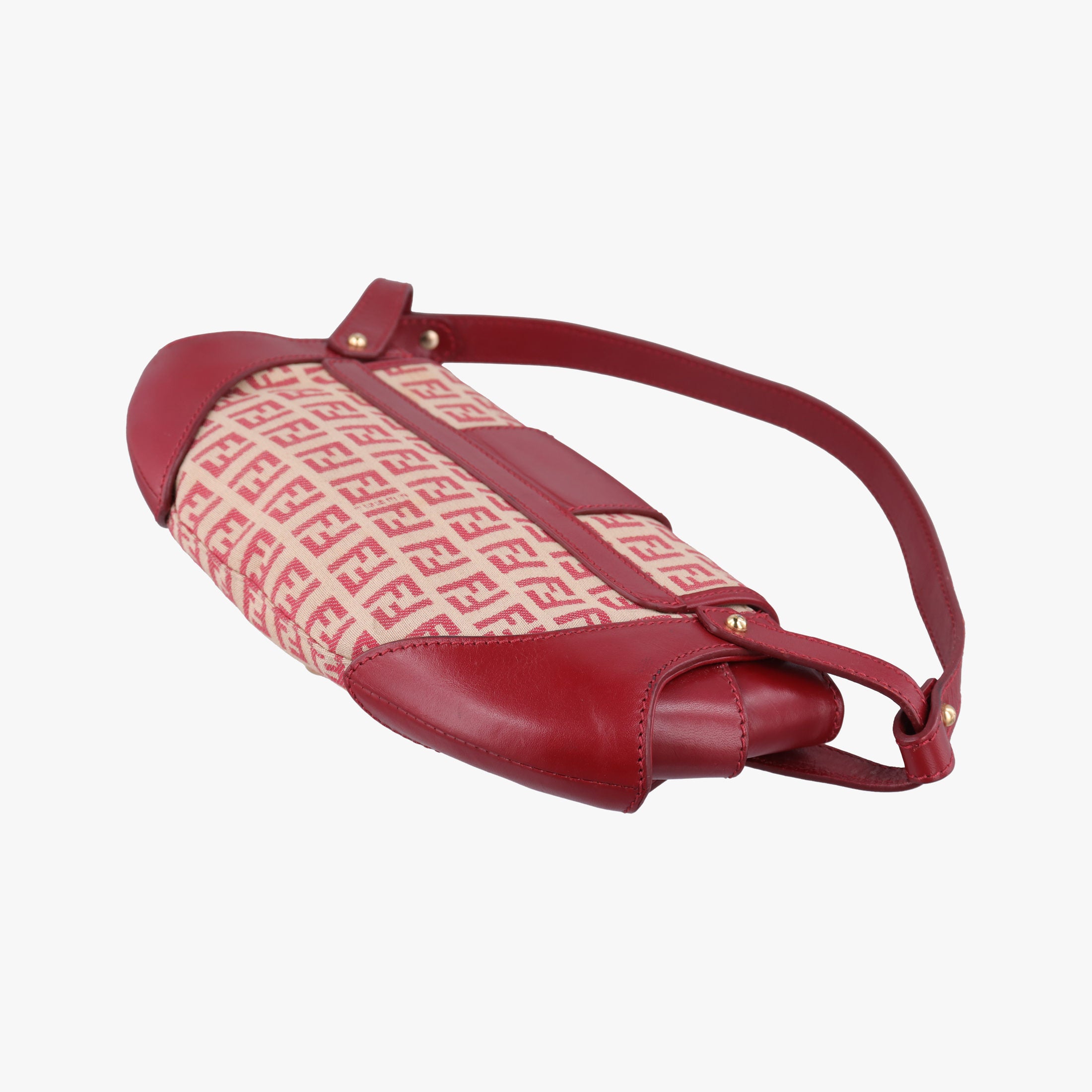 Zucchino Borsa Red canvas×leather 8BR429 2354/8BR429/MGU/049ズッキーノ ボルサ レッド キャンバス×レザー 8BR429 2354/8BR429/MGU/049