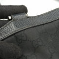 Abbey Black Canvas × Leather 293580 H011608127アビー ブラック キャンバス x レザー 293580 H011608127