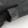 Abbey Black Canvas × Leather 293580 H011608127アビー ブラック キャンバス x レザー 293580 H011608127