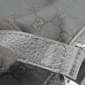 Abbey Black Canvas × Leather 293580 H011608127アビー ブラック キャンバス x レザー 293580 H011608127