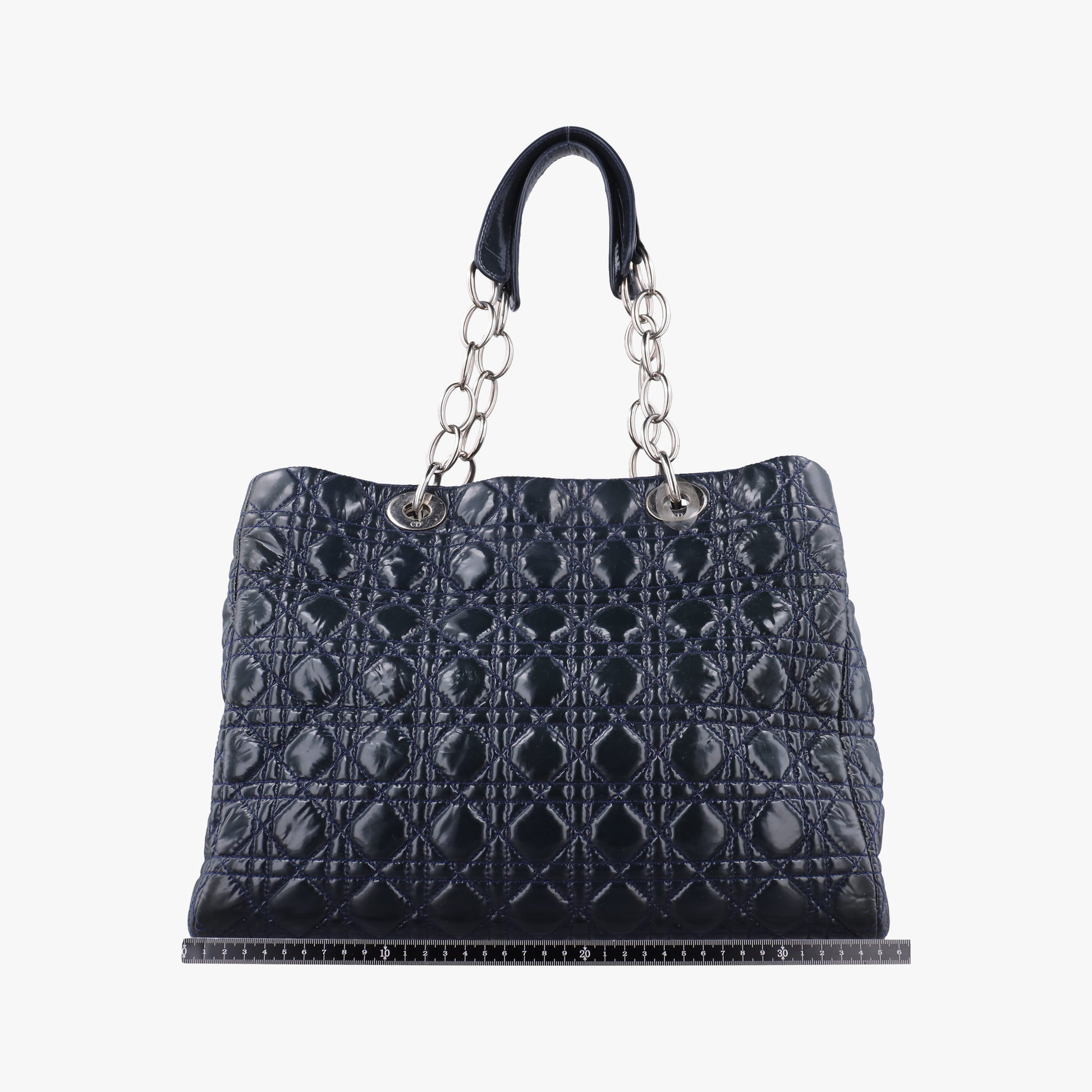 Cannage Dior Soft Shopping Green Patent Leather 01-RU-0132ディオールソフト グリーン パテント 01-RU-0132