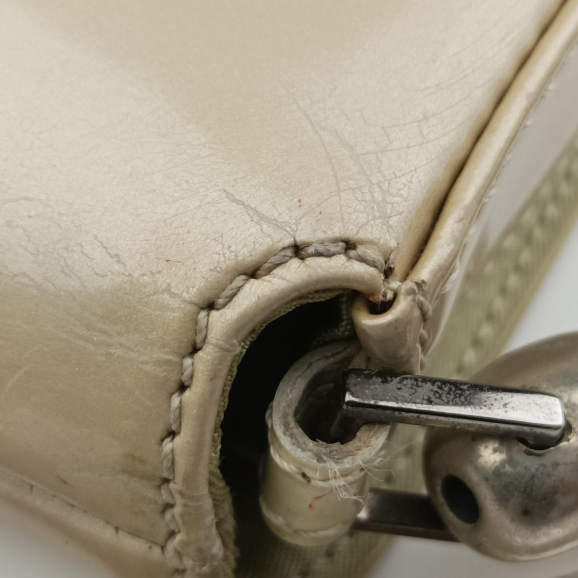 Maris Pearl White leather CP0020マリスパール ホワイト レザー CP0020