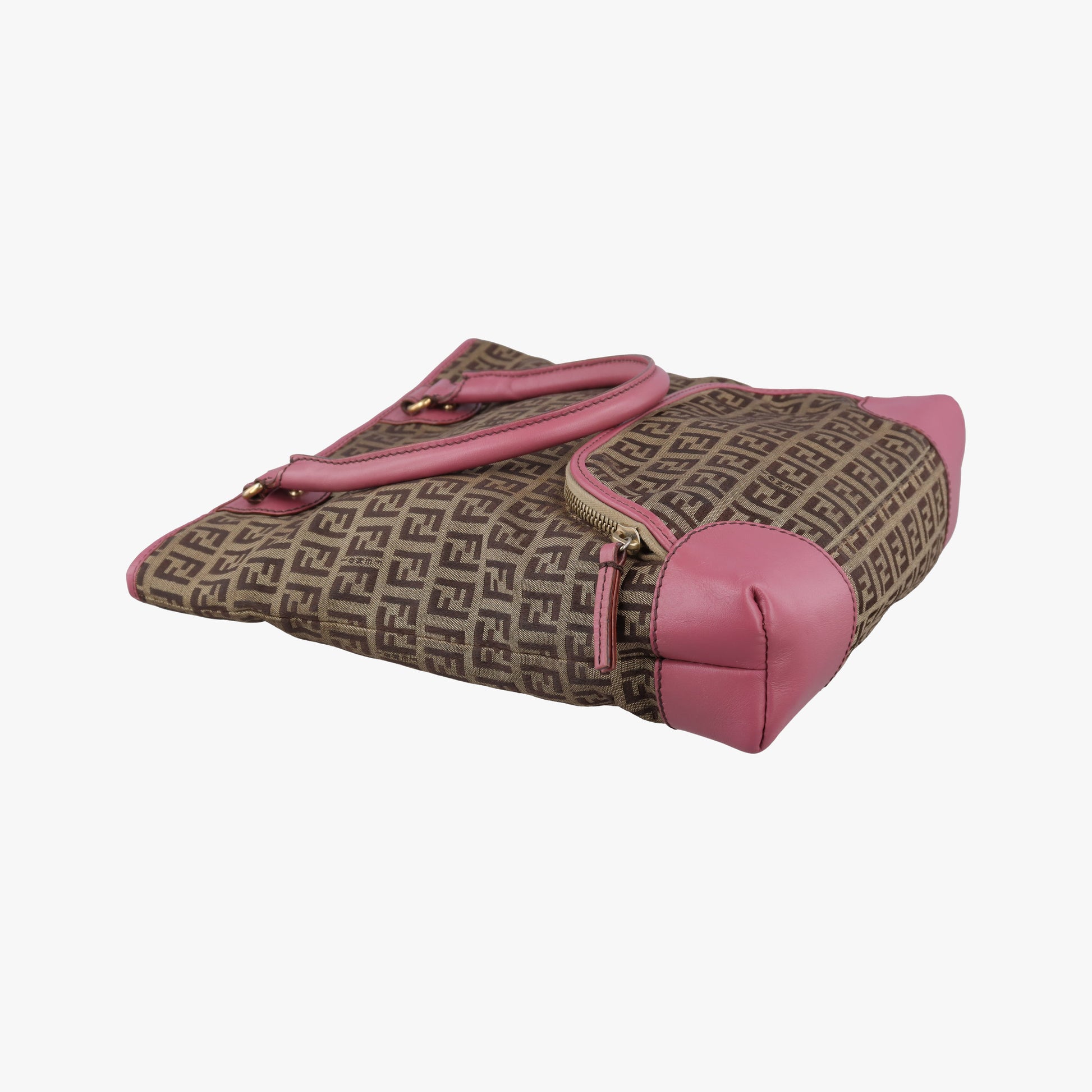 Zucchino Brown×Pink Canvas×Leather 8BH139 2321-8BH139.LXT-059ズッキーノ ブラウン×ピンク キャンバス×レザー 8BH139 2321-8BH139.LXT-059