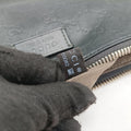 GG Imprime messenger Black Leather 473882 D021955082インプリメ メッセンジャー ブラック レザー 473882 D021955082