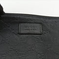 GG Imprime messenger Black Leather 473882 D021955082インプリメ メッセンジャー ブラック レザー 473882 D021955082