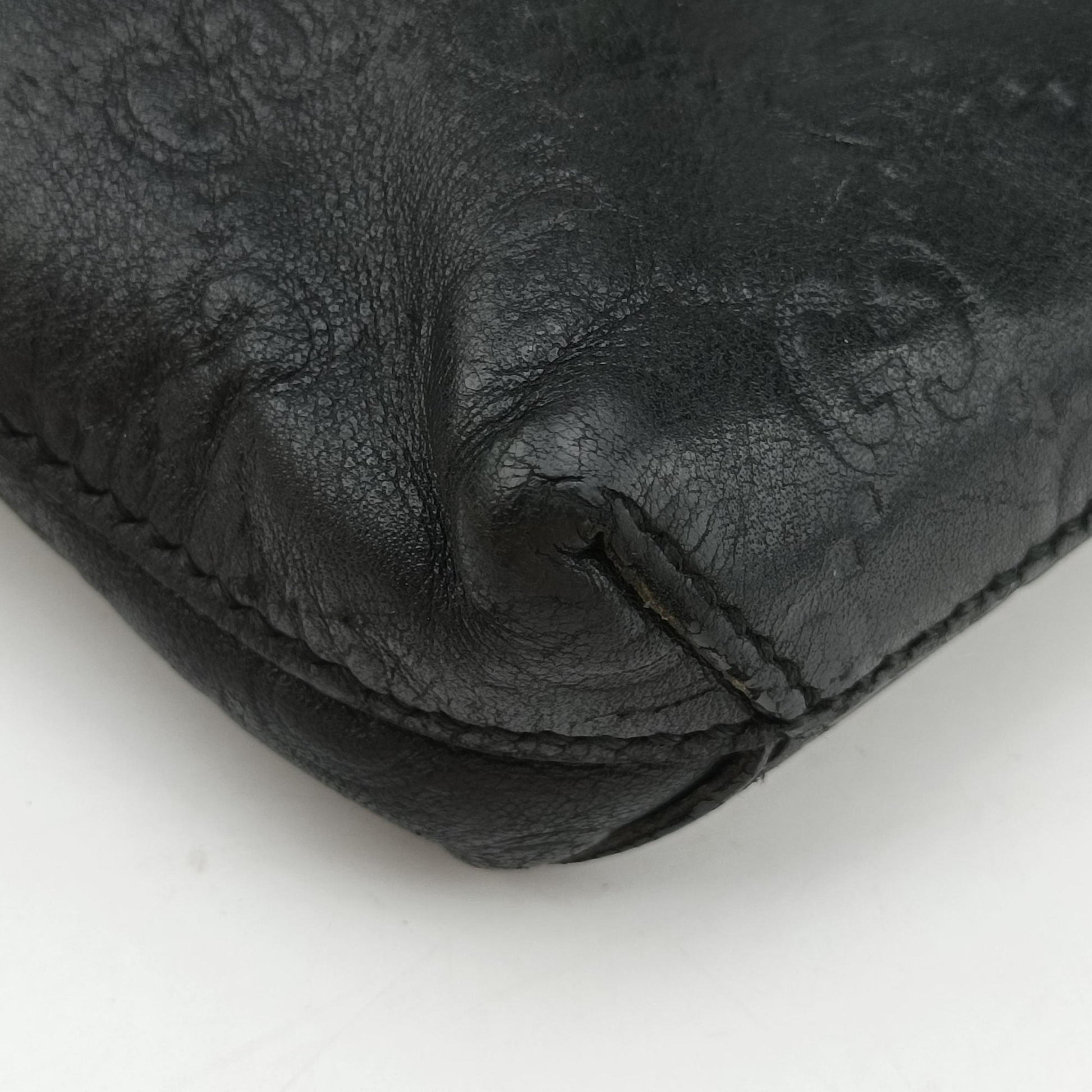 GG Imprime messenger Black Leather 473882 D021955082インプリメ メッセンジャー ブラック レザー 473882 D021955082