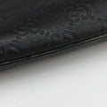 GG Imprime messenger Black Leather 473882 D021955082インプリメ メッセンジャー ブラック レザー 473882 D021955082