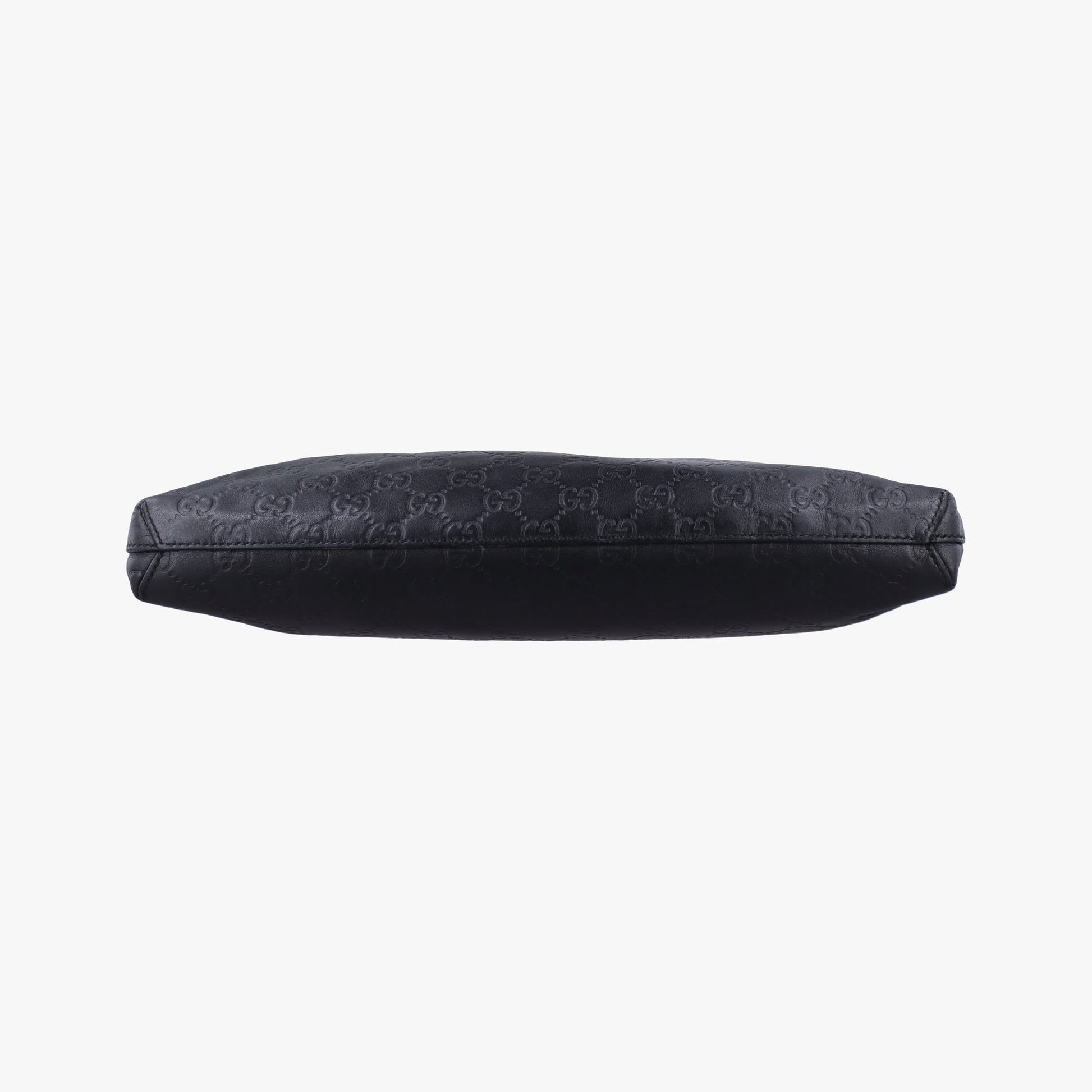 GG Imprime messenger Black Leather 473882 D021955082インプリメ メッセンジャー ブラック レザー 473882 D021955082